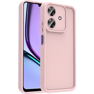 Tekno Grup  Realme Note 60 Kılıf Kamera Korumalı Ananas Kapak - Pembe