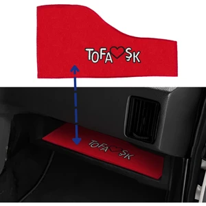 Tofaş Şahin Doğan Kartal Torpido Alt Sehpa Koruma Halısı | Tofaş Kırmızı Torpido Alt Kaplama Örtüsü