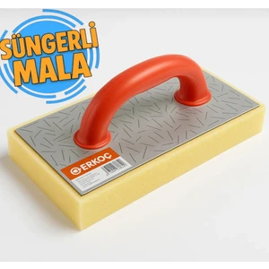 Sabit Saplı Sıvacı Süngerli Mala 14X28 cm