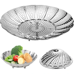 Paslanmaz Çelik Buharda Pişirme Sepeti