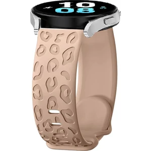 Huawei Watch Gt Gt2 Gt3 Gt4 42MM/MAGIC 2/amazfit 20MM Kordon Leopar Desen Yumuşak Silikon Kordon