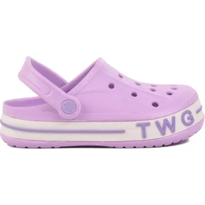 Lila Eva Hafif Kadın Terlik TWG-216 G