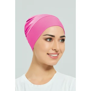 Havuz Deniz Düz Bone R-999-B Pembe