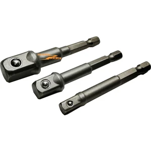 Bits Lokma Adaptörü 3 Parça Bits Uç Lokma Uçları Bilyalı 1/2-3/8-1/4