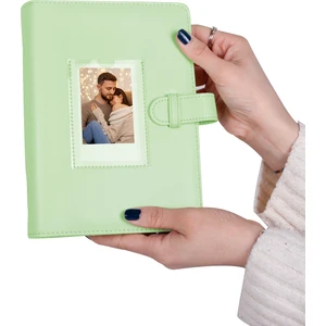 Instax 193 Fotoğraf Kapasiteli Yeşil Polakart Cepli Fotoğraf Albümü
