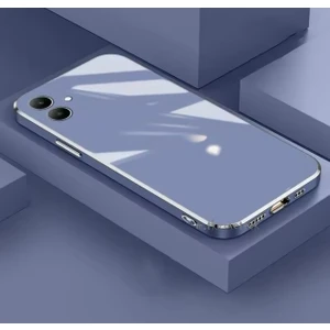 M.tk moveteck Samsung Galaxy A06 Kılıf Kamera Korumalı Parlak Gold Altın Işlemeli Kenarlı Yumuşak Silikon Kapak