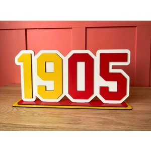Takım Kuruluş Yılı, Hediyelik 1905 Galatasaray Sarı-Kırmızı Doğum Günü, Özel Gün Masa Dekoru