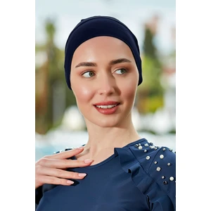 Havuz Deniz Düz Bone R-999-B Lacivert