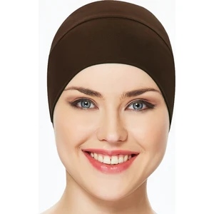 Havuz Deniz Düz Bone R-999-B Koyu Kahve