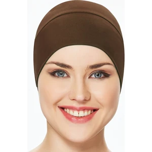 Havuz Deniz Düz Bone R-999-B Kahverengi