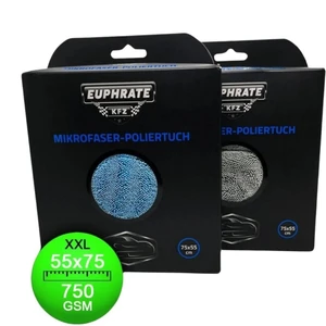 (2 Adet) Mikrofiber Oto Kurulama ve Temizlik Alman Tank Bezi 75X55 Cm. 750 Gsm