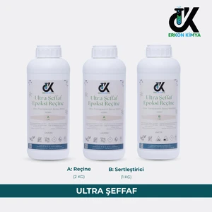 Ultra Şeffaf Hobi Epoksi 3 kg