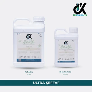 Ultra Şeffaf Hızlı Hobby Epoxy 7,5kg Epoksi Reçine Ince Döküm Fast
