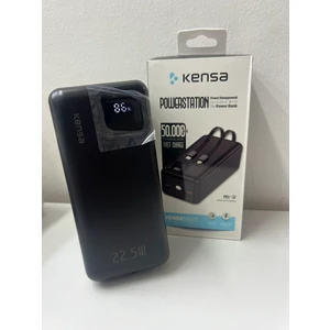 Kp-91 50.000 Mah Typce iPhone Kablolu Dijital 22.5W Power Bank