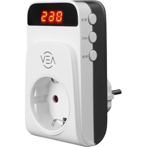 VE-25530 15A 3520W Dijital Göstergeli Aşırı Yüksek Gerilim Akım Korumalı Priz