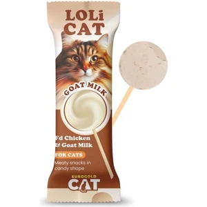 Eurogold Cat Lolicat Kediler Için Keçi Sütlü Lolipop 15'li