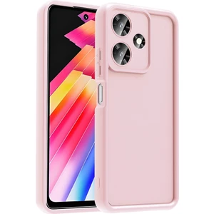 Infinix Hot 30i Kılıf Kamera Korumalı Nvg Ananas Kapak - Pembe