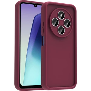 Redmi 14C Kılıf Kamera Korumalı Nvg Ananas Kapak - Mürdüm