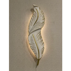 Tüy Aplik Led’li Pilli Dekoratif Duvar Aydınlatma