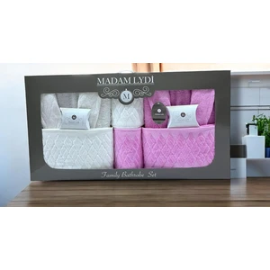 Mysoft Home Aile Bornoz Seti Premium 8 Parça