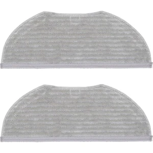 Xiaomi S10T STFCR01SZ Uyumlu 2 Adet Yedek Mop Fiber Bez-tam Yüzeyli