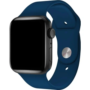 Apple Watch Serisi 1 2 3 4 5 6 7 Se 8 9 10 Uyumlu Kordon 38MM/40MM/41MM Silikon Spor Kayış