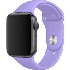 Apple Watch Serisi 1 2 3 4 5 6 7 Se 8 9 10 Uyumlu Kordon 42MM/44MM/45MM Silikon Spor Kayış