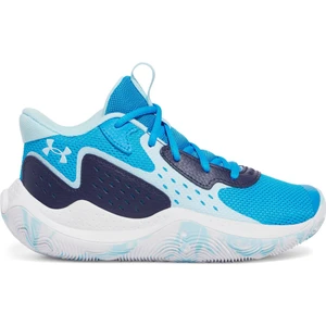 Under Armour Mavi Erkek Çocuk Basketbol Ayakkabısı 3026635-428-Ua Gs Jet '23