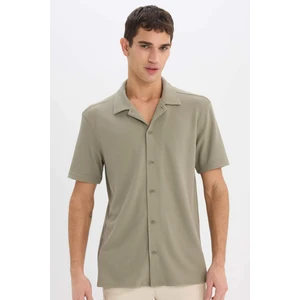Regular Fit Polo Yaka Yazlık Kısa Kollu Gömlek E1211AX25SM