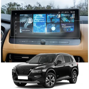 Nissan x Trail 2022-2024 2025 12.3 Inç Audio Multimedya Uyumlu Mat Görünüm Ekran Koruyucu Nano Cam Mat