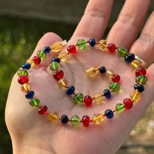 Kehribarevi Ereğli Baltık Damla Kehribar Bebek Diş Kolyesi