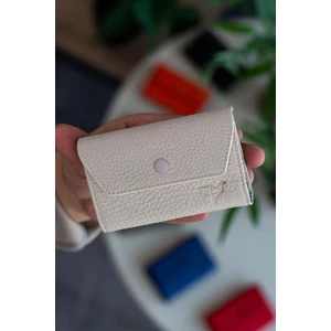 Lucas  Deri Akordiyon Model Bol Gözlü Unisex Kartlık