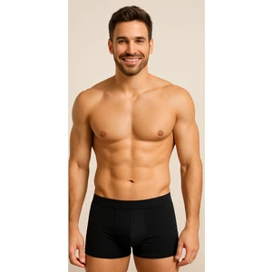 Siyah,Beyaz ve Gri Renk Likralı Elastan Tekli Erkek Boxer