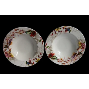 NSE Home Dijital Baskılı 2'li Makarna Tabağı 26 cm