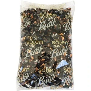 Butik Kahveli Bonbon Cam Şeker