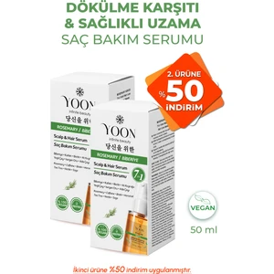 2'li Set 7 Aktifli Biberiyeli Saç ve Saç Derisi Serumu 50 ml x 2 adet