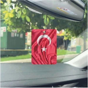 Türk Bayrağı Oto Kokusu 20 Adet Araç Içi Oto Kokusu