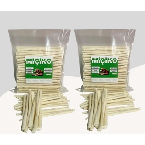 Puppy Beyaz İnce Burgu Çubuk Ödül ve Çiğneme Kemiği 2X150 300 adet