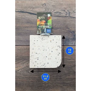 Venty 12 cm Pedikür Kumlu Papağan Stant Tüneği | Sultan, Muhabbet, Konur, Lori, Monk, Forpus, Senegal, Sevda, Cennet - T406