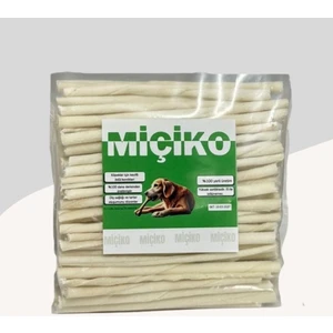 Puppy Beyaz İnce Burgu Çubuk Ödül ve Çiğneme Kemiği 75'li