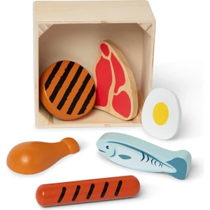 Melissa And Doug Ahşap Gıdalarımız - Proteinler