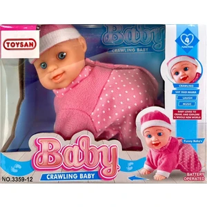 Nessiworld Pilli Emekleyen Sesli Bebek