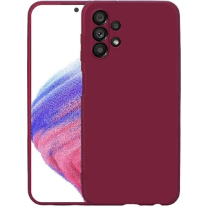 Samsung Galaxy A33 5g ile Uyumlu Kılıf Mürdüm Lansman Kapak (Samsung Galaxy A33 5g ile Uyumlu, Mürdüm)