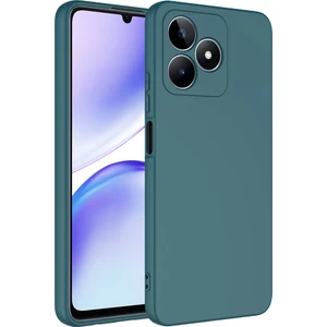 Realme Note 50  ile Uyumlu Kılıf Koyu Yeşil Lansman Kapak (Realme Note 50  ile Uyumlu, Koyu Yeşil)