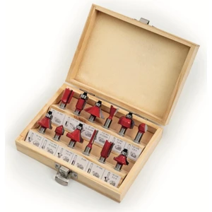 2318 Freze Bıçak Set 8 mm  12 Parça