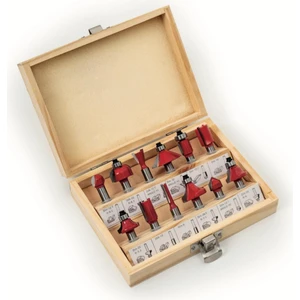2317 Freze Bıçak Set 6 mm  12 Parça