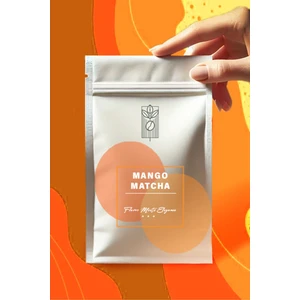 Mel and Mira Mango Matcha Powder 25 gr, Mango Aromalı Matcha Tozu Superfood
