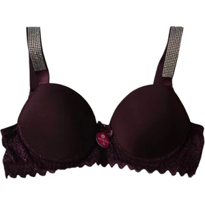 Ecem Yıldız Taşlı Askılı Destekli Balenli Sütyen