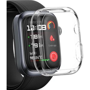 Huawei Watch D2 Kılıf 360 Full Round Soft Silicone Şeffaf
