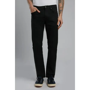 Lee Cooper Marco Normal Bel Dar Kesim Dar Paça Siyah Erkek Jean Pantolon